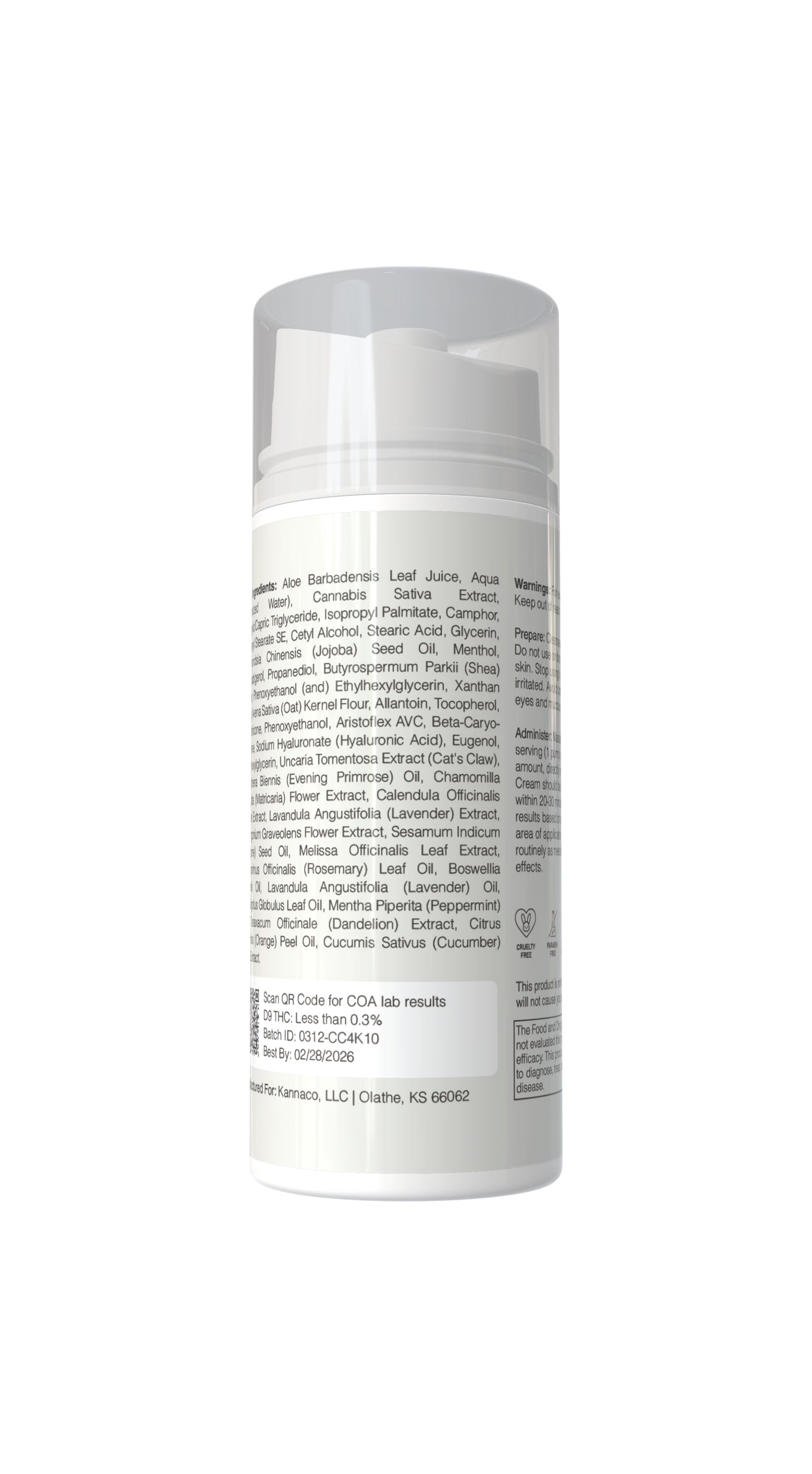 CBD Cooling Cream 4,000mg