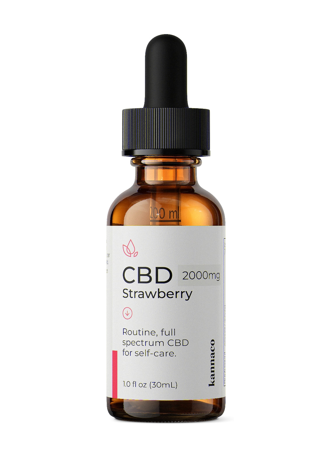 Flavored CBD Oil | Strawberry – Kannaco