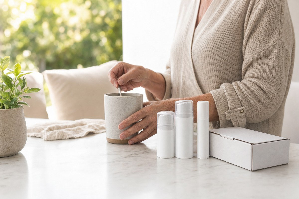 KannaCo Retiree 62 plus Discount Program morning wellness routine with topical products