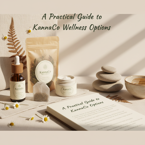 Editorial wellness image for article: A Practical Guide to KannaCo Wellness Options