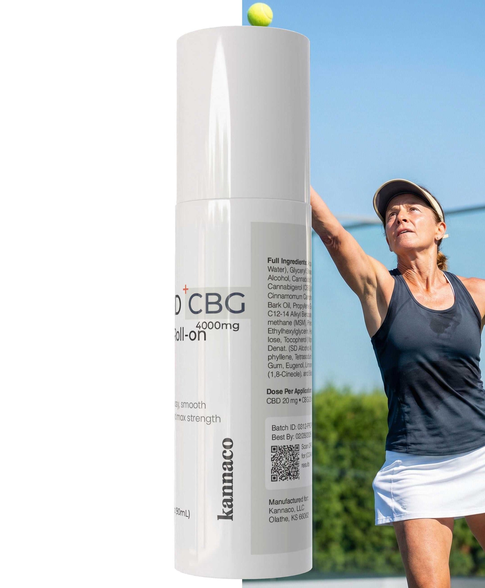 Pro Roll-On precision rollerball for targeted cooling and conditioning relief