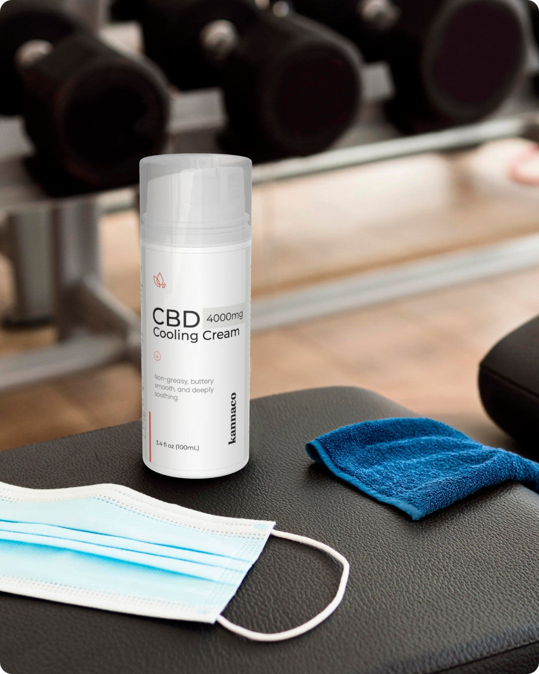 CBD Cooling Cream 4000mg | Max Power Topical CBD | Kannaco CBD