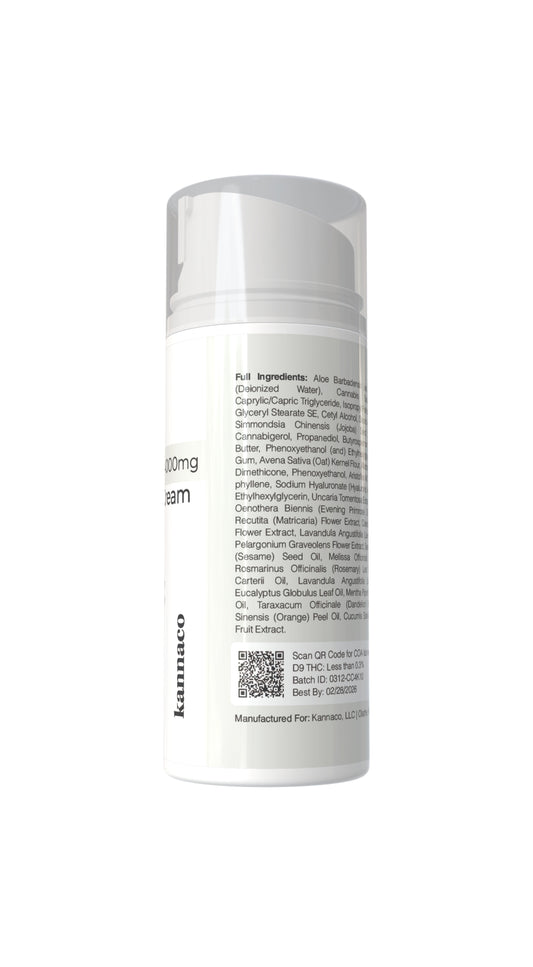 CBD Cooling Cream 4,000mg