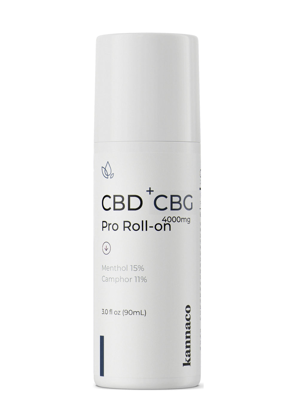 Pro Roll-on | Max Strength CBD CBG Roll-on 4,000mg | Kannaco