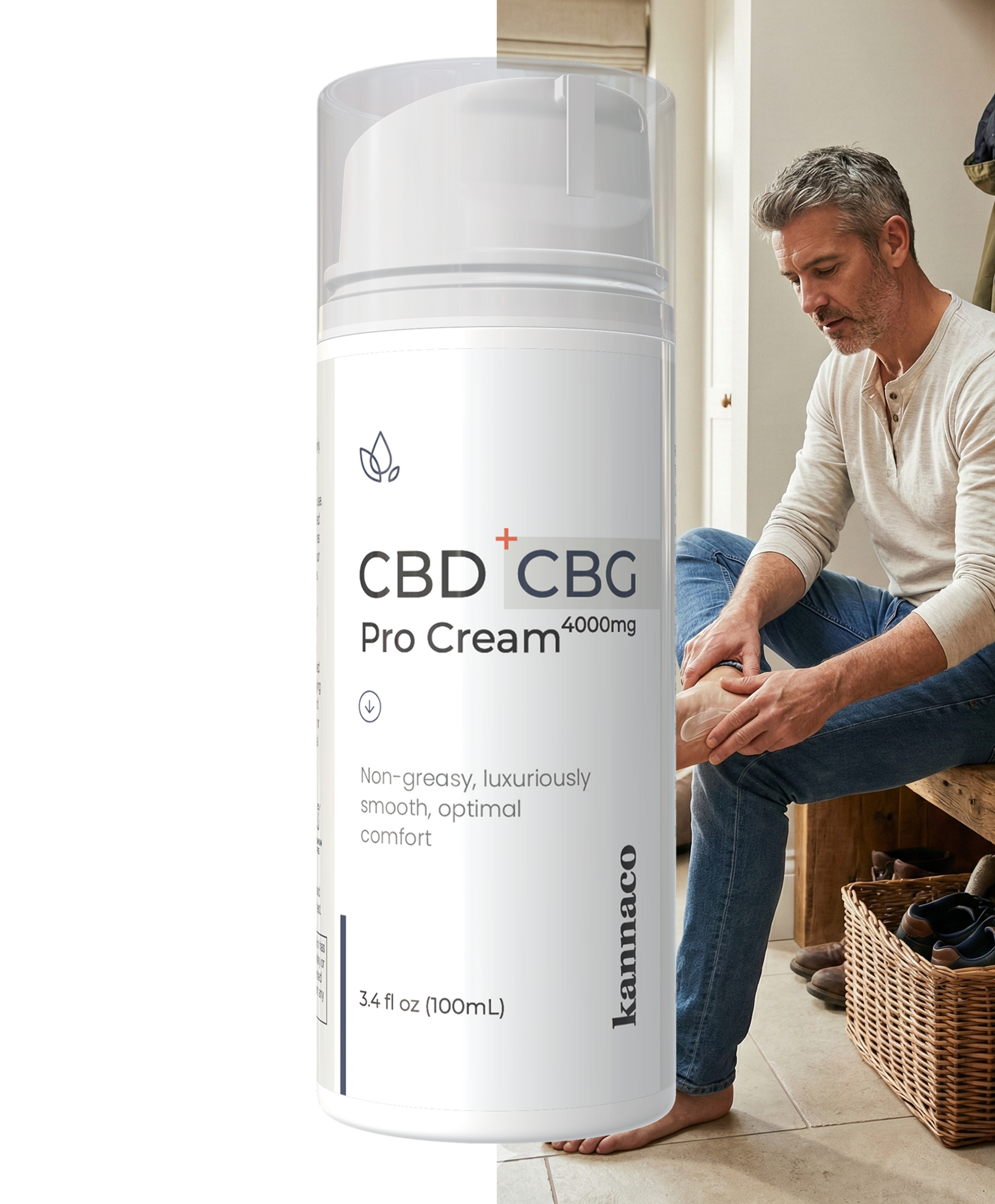 Pro Cream natural soothing cream for tension and discomfort with fast-acting, long-lasting relief